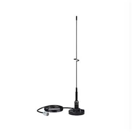 Shakespeare Ant SHAKESPEARE ANT 5218 SHAKESPEARE VHF 19 Inch 5218 BLACK SS WHIP MAGNETIC MOUNT 5218